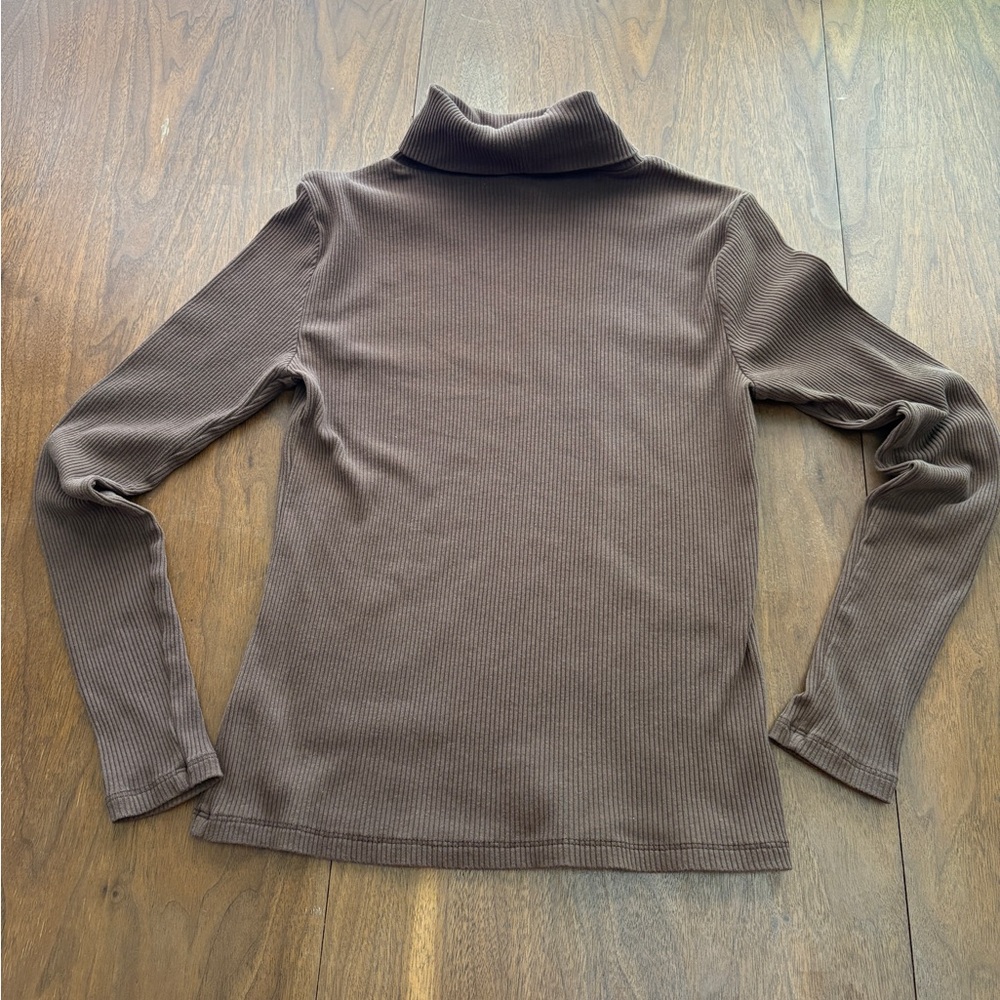 Old Navy Chocolate Brown Turtleneck Sweater